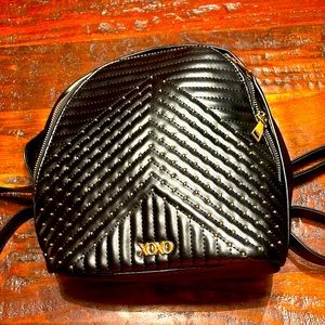 XOXO small black backpack 10” by 10”